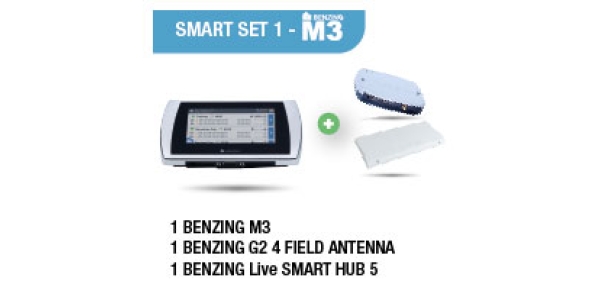 M3 + Smarthub + 4 Field (22 inch) Antenna Pad