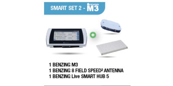 M3 + Smarthub + 8 Field (18 inch) Speed² Antenna Pad